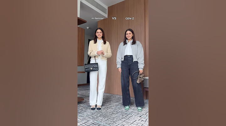 Millennial (1972-1995) vs. Gen-Z (1996-2012)? 👀 What are the differences for you? #outfitideas