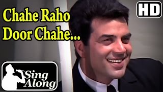 Let go of your inhibitions and test vocal chords by singing to the
karaoke tunes indian cinema's most popular song "chahe raho door
chahe" from m...