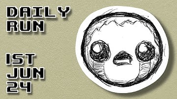 The Binding of Isaac | Daily Run 1st Jun 2024 (Rank: 47)