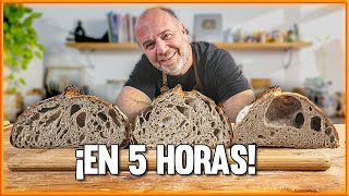 ¿Es posible hacer en 5 horas 1 pan de Masa Madre? - Receta rápida y fácil