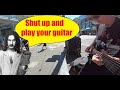 Shut up and play your guitar! (Jamming Frank Zappa &#39;Treacherous cretins&#39;)