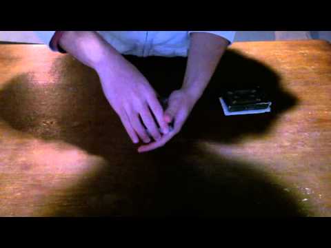 glide maneuver card trick performance & tutorial