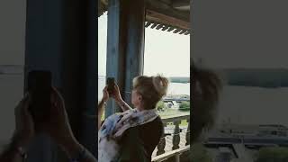 Wooden Church in Kizhi.  Karelia.  Russia