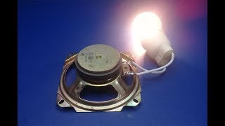 Wow Free Energy Using Speaker With Magnets 100% / free energy generator for home
