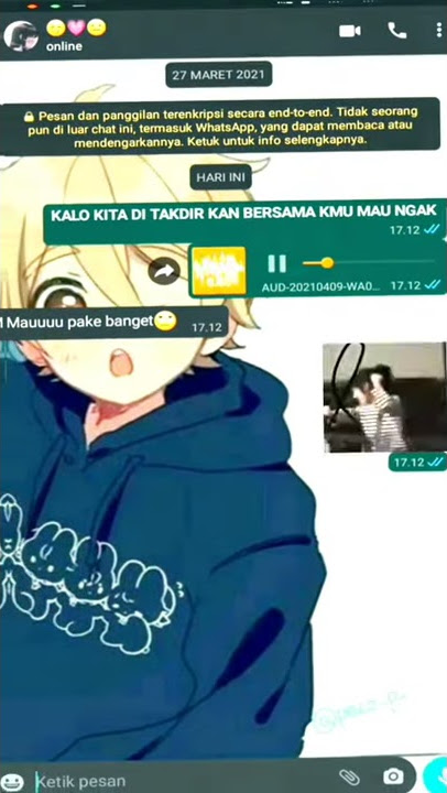 BUCIN CHAT WA YANG LAGI VIRAL