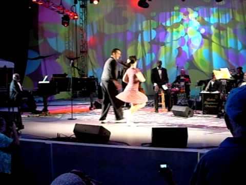 Lindy Hop with Harlem Renaissance Orchestra at Lincoln Center- Eden Atencio and David Graybill Jr.