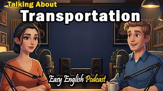How to Talk About Transportation in English | Easy Daily English Conversation (A1–A2)