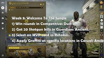 Week 8 Operation Broken Fang missions Leaked - CSGO Counter Strike Global Offense Challenges 2020