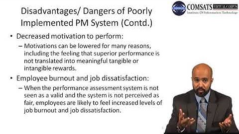 Disadvantages/ Dangers of Poorly Implemented PM System  Lecture In Hindi|Urdu HRM755 LECTURE 02