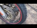 タイヤ交換、PIRELLI「SPORT DEMON」からBRIDGESTONE 「BATTLAX BT45」へ。