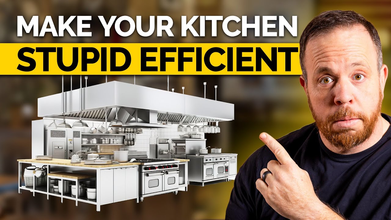 How to Make Your Restaurant Kitchen More Efficient - YouTube