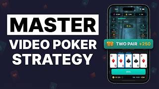 FREE Video Poker Training App Tutorial - Perfect Draw Video Poker Coach screenshot 2
