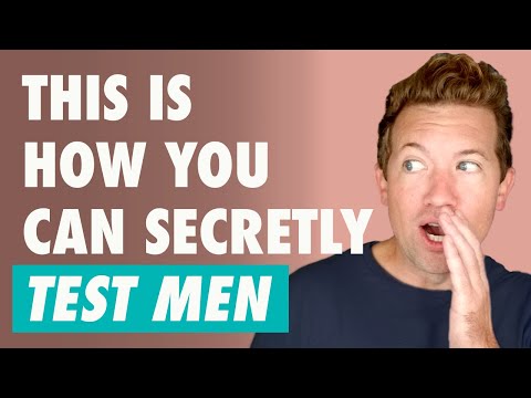 Video: Hoe Een Man Te Testen?