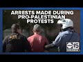 Protest at asu leads to arrests