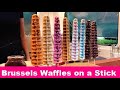 STREET FOOD HOLLAND Brussels Waffles on a Stick (with or without topping) & Crepes FOODTRUCK TREK