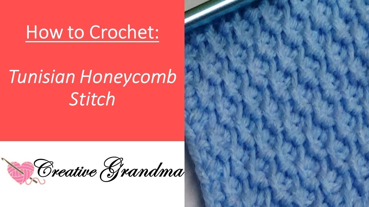 How To Crochet The Tunisian Honeycomb Stitch How To Crochet The Tunisian Honeycomb Stitch