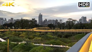 【🇹🇭 4K HDR】 Benjakitti Park Day~Night walk💖 27, May 2022 / Bangkok, Thailand 🙏 สวนเบญจกิติ