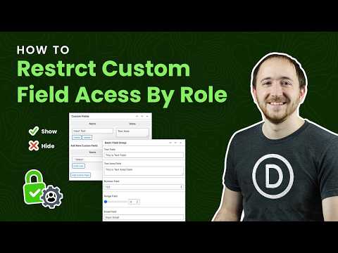 How To Restrict Access To WordPress Custom Fields In Divi By User Role