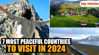 Iceland to New Zealand: 7 most peaceful countries to visit in 2024