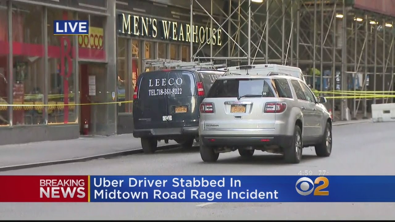Uber Driver Stabbed Road Rage Incident YouTube
