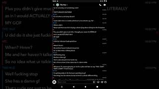 got this from my gf omg wtf.The person named "the huz" has a channel IeatXchairs guys, look at desc.