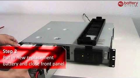 Installation Tutorial video for APC RBC22/RBC23/RBC24/RBC132/RBC133 Replacement batteries.