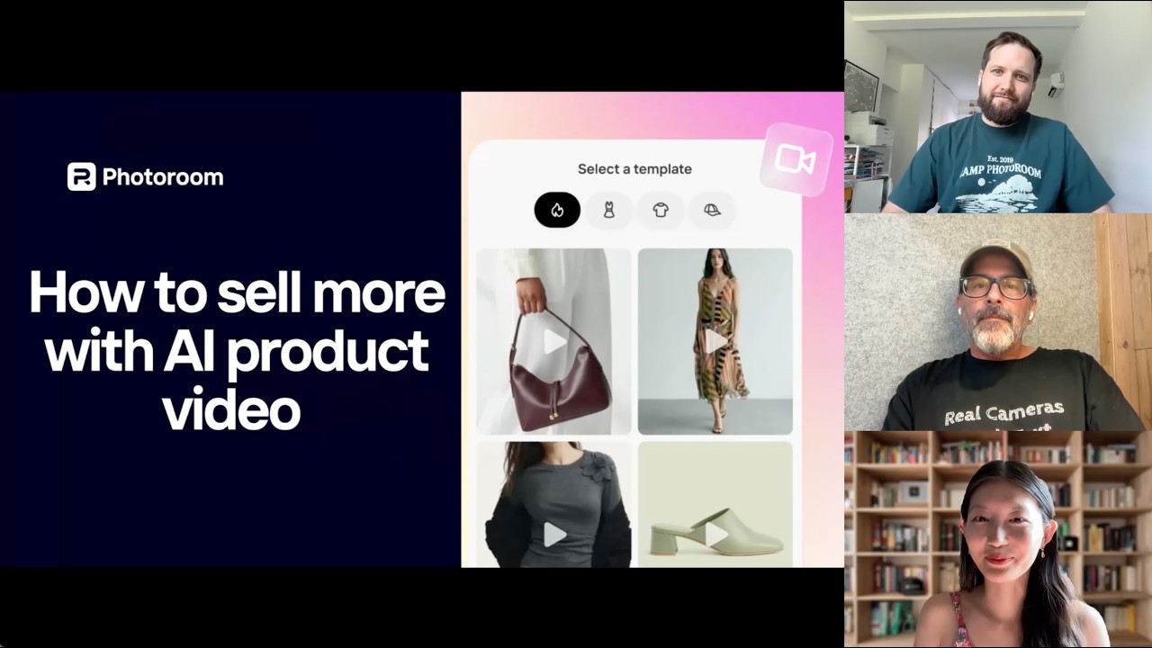 How to sell more with AI product video webinar recording