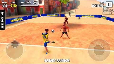 Watch how I scored 3 244 points on my Level 19 Skill Run! #skilltwinsfootballgame @SkillTwins