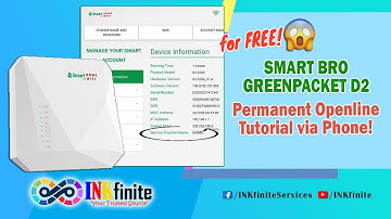 Smart Bro GreenPacket D2 WiFi Permanent Openline / Unlocked Tutorial via Phone 2025 | INKfinite