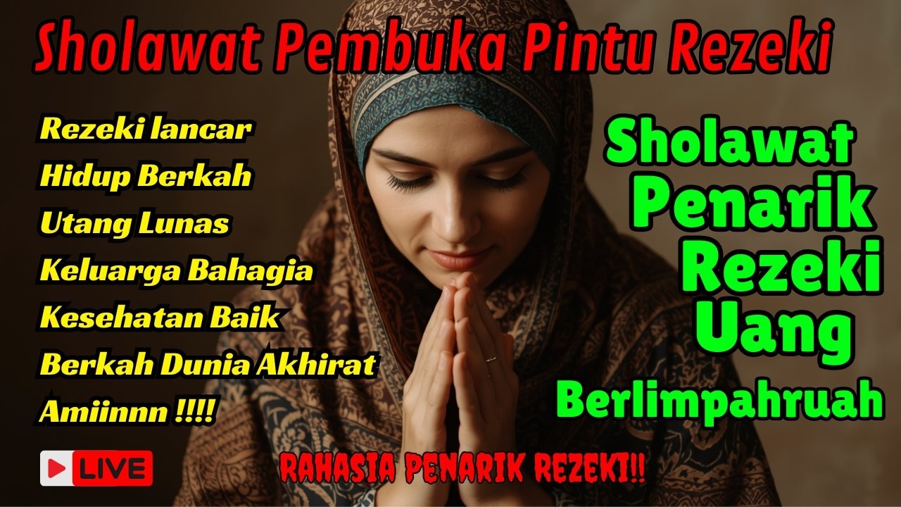 SHOLAWAT NABI TERBARU 2026 | SHOLAWAT  PENARIK REZEKI DAN PENGHAPUS DOSA | Badar • Burdah • Asyghil