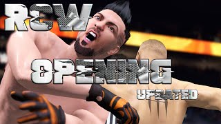 WWE 2K22 Universe Mode - Updated RCW Opening