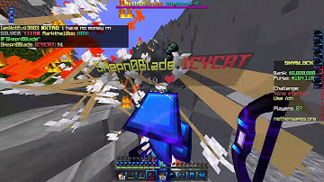 "Skepn0Blade" abused a bug again to get outside of /pvp in NetherGames Skyblock!!