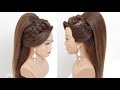 New hairstyle for ladies with long hair. Ponytail hairstyles.
