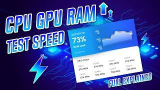 ⚡CPU GPU RAM⚡Speed 🔋📸 Full Details Explain hindi Best Android App screenshot 1