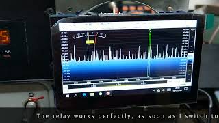 CB Base ALAN 555 : Pro SDR  ENGLISH  Video 6 ( Testing the SDR card protection system in TX mode )