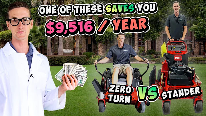Stand On vs Zero Turn Lawn Mowers - whats their REAL cost? - Walk Behind vs Zero Turn