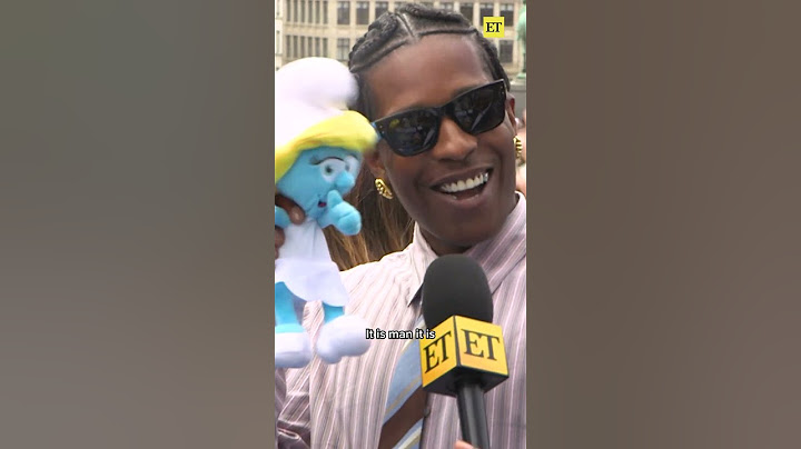 A$AP Rocky and Rihanna Want a Big Family #asaprocky #rihanna #thesmurfs