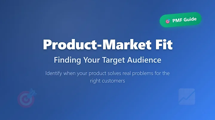 Product-Market Fit Explained: Find Your Target Audience