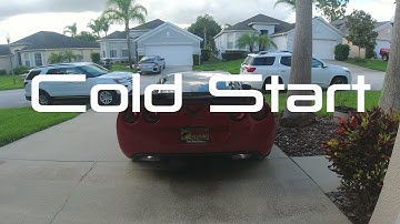 C6 Z06 H/C/I Cold Start & Revs