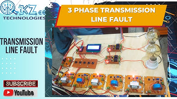 3 Three Phase Transmission Line Fault Detection System with Arduino|Urdu\Hindi|DIY(science Projects)