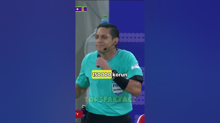 Kolik vydělá rozhodčí za finále mistrovství světa? ⚽💸