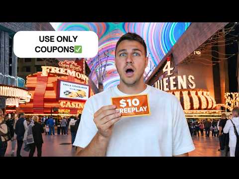 I Tried Surviving Las Vegas Using Only Coupons