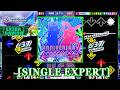 【DDR A】 ANNIVERSARY ∴∵∴ ←↓↑→ / BEMANI Sound Team "U1 overground" [SINGLE EXPERT] 譜面確認+Clap