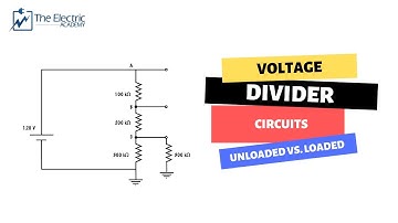VOLTAGE DIVIDERS (UNLOADED VS LOADED)