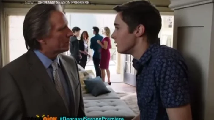 Miles Hollingsworth III and his Dad | Degrassi