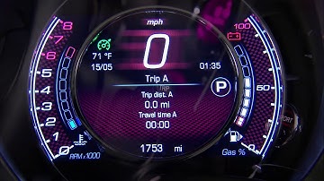 Trip Button - How to reset the trip button and switch the odometer on 2018 Fiat 500