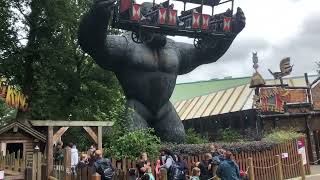 King Kong ride Parc Bobbejaanland Belgium 2021 Huss Rides