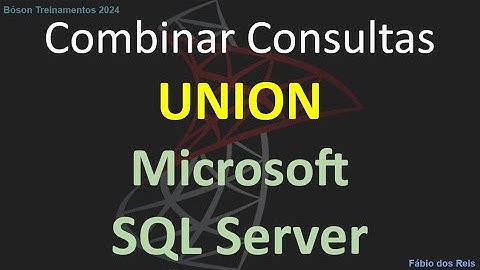 Unir resultados de consultas em tabelas com a cláusula UNION no SQL Server