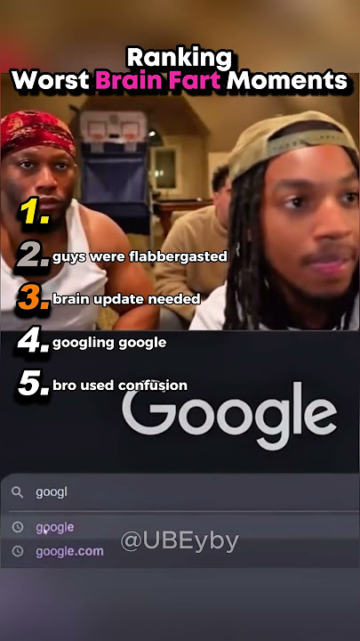 Ranking Worst Brain Fart Moments #shorts