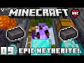 Our FIRST NETHERITE Gear! | Minecraft Ultra Hardcore Survival Episode 9